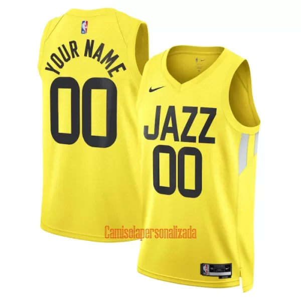 Camisolas Utah Jazz Icon Edition 23/24 Swingman Amarelo