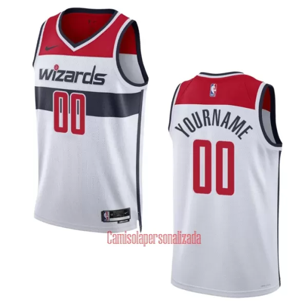 Camisolas Washington Wizards Association Edition 23/24 Swingman Branco