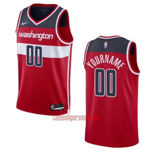 Camisolas Washington Wizards Icon Edition 23/24 Swingman Vermelho