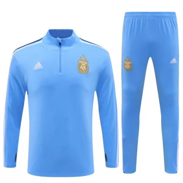 Argentina Conjunto de Moletom de Treino 23/24 Azul