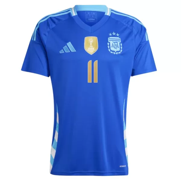 Camisolas Argentina Ángel Di María 11 Equipamento Alternativo 2024