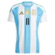 Camisolas Argentina Ángel Di María 11 Equipamento Principal 2024