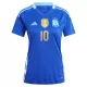 Camisolas Argentina Lionel Messi 10 Mulher Equipamento Alternativo 2024