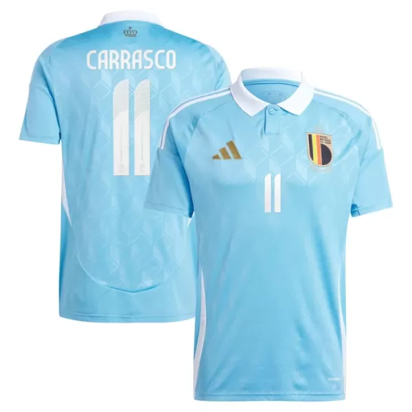 Camisolas Bélgica Carrasco 11 Equipamento Alternativo Euro 2024