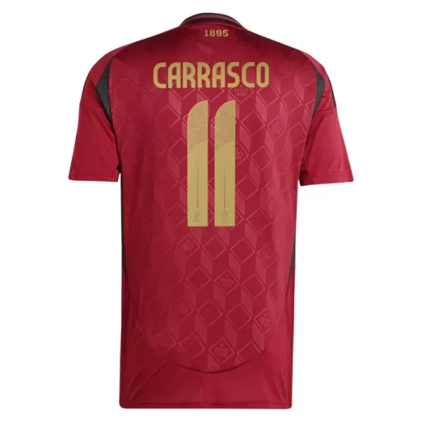 Camisolas Bélgica Carrasco 11 Equipamento Principal Euro 2024