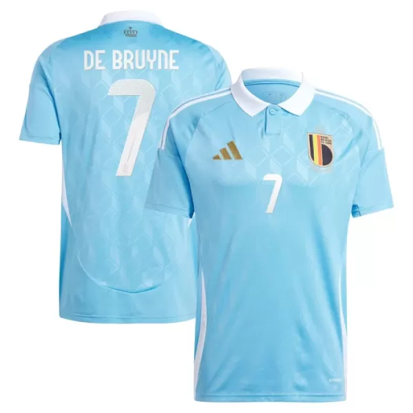 Camisolas Bélgica Kevin De Bruyne 7 Equipamento Alternativo Euro 2024