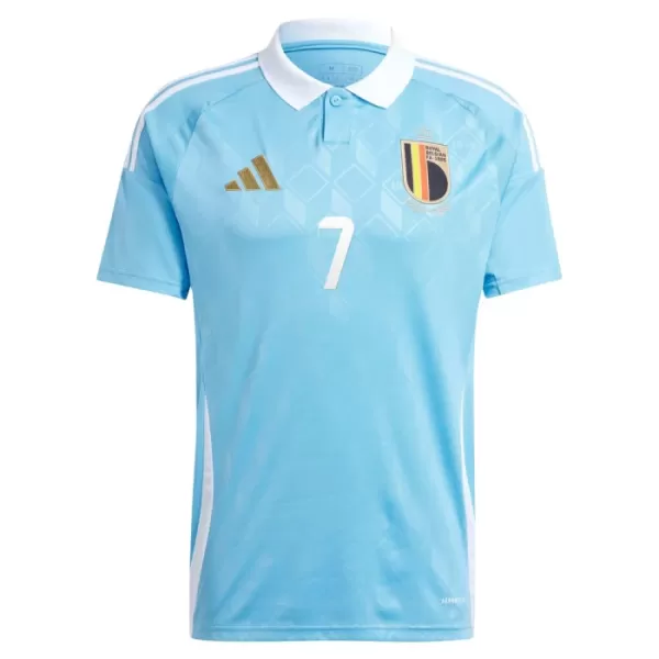 Camisolas Bélgica Kevin De Bruyne 7 Equipamento Alternativo Euro 2024