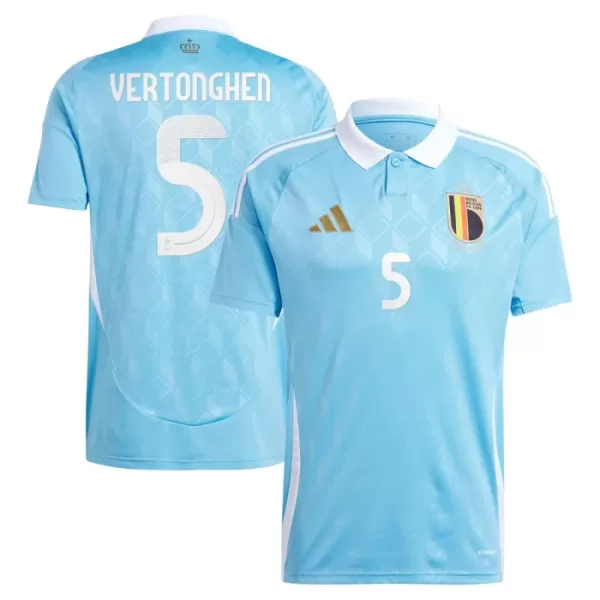 Camisolas Bélgica Vertonghen 5 Equipamento Alternativo Euro 2024