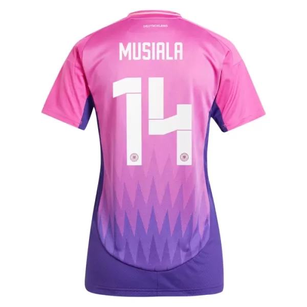 Camisolas Alemanha Jamal Musiala 14 Mulher Equipamento Alternativo Euro 2024