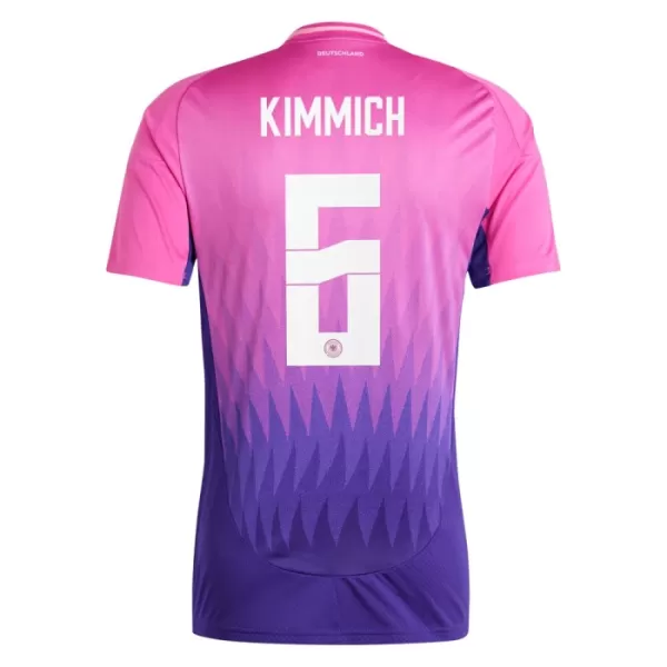 Camisolas Alemanha Joshua Kimmich 6 Criança Equipamento Alternativo Euro 2024