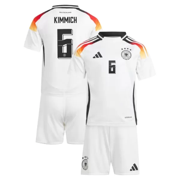 Camisolas Alemanha Joshua Kimmich 6 Criança Equipamento Principal Euro 2024