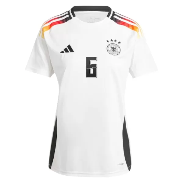 Camisolas Alemanha Joshua Kimmich 6 Mulher Equipamento Principal Euro 2024