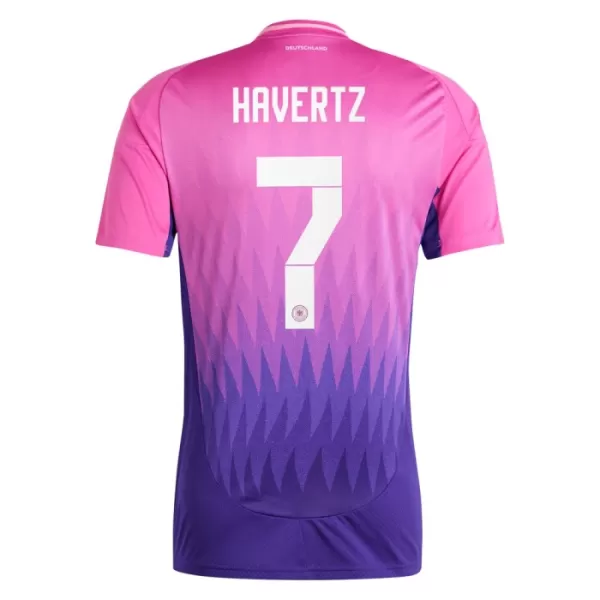 Camisolas Alemanha Kai Havertz 7 Equipamento Alternativo Euro 2024