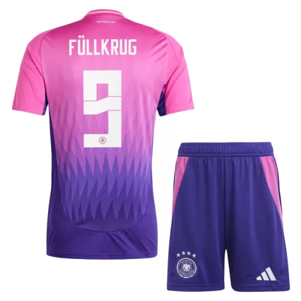 Camisolas Alemanha Niclas Fullkrug 9 Criança Equipamento Alternativo Euro 2024