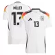 Camisolas Alemanha Thomas Müller 13 Equipamento Principal Euro 2024