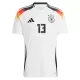 Camisolas Alemanha Thomas Müller 13 Equipamento Principal Euro 2024