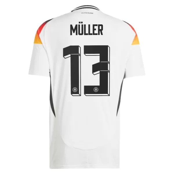 Camisolas Alemanha Thomas Müller 13 Equipamento Principal Euro 2024