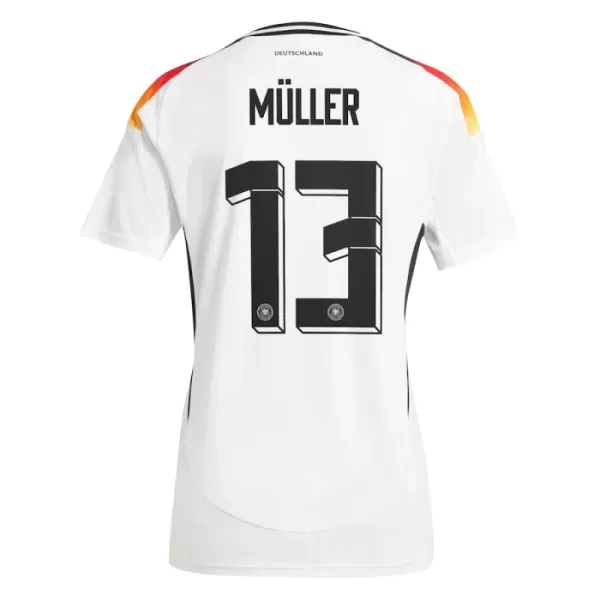 Camisolas Alemanha Thomas Müller 13 Mulher Equipamento Principal Euro 2024