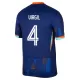 Camisolas Holanda Virgil van Dijk 4 Equipamento Alternativo Euro 2024