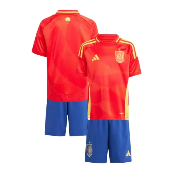 Camisolas Espanha Criança Equipamento Principal Euro 2024