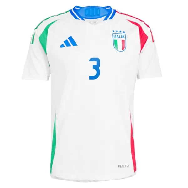 Camisolas Itália DiMarco 3 Equipamento Alternativo Euro 2024