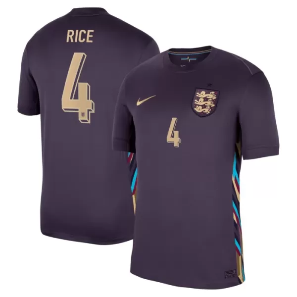 Camisolas Inglaterra Declan Rice 4 Equipamento Alternativo Euro 2024