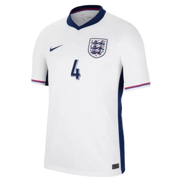 Camisolas Inglaterra Declan Rice 4 Equipamento Principal Euro 2024