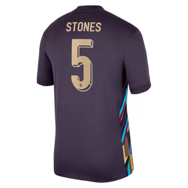 Camisolas Inglaterra John Stones 5 Equipamento Alternativo Euro 2024