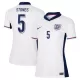 Camisolas Inglaterra John Stones 5 Mulher Equipamento Principal Euro 2024