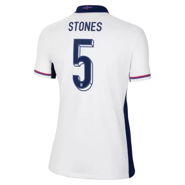 Camisolas Inglaterra John Stones 5 Mulher Equipamento Principal Euro 2024