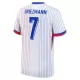 Camisolas França Antoine Griezmann 7 Equipamento Alternativo Euro 2024