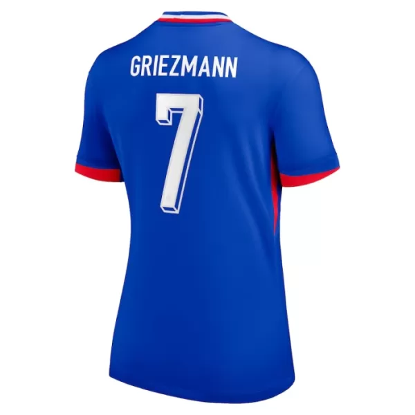 Camisolas França Antoine Griezmann 7 Mulher Equipamento Principal Euro 2024