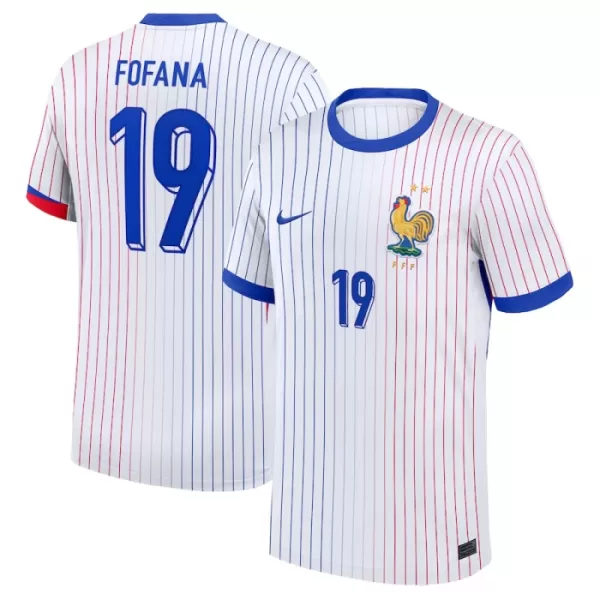 Camisolas França Fofana 19 Equipamento Alternativo Euro 2024