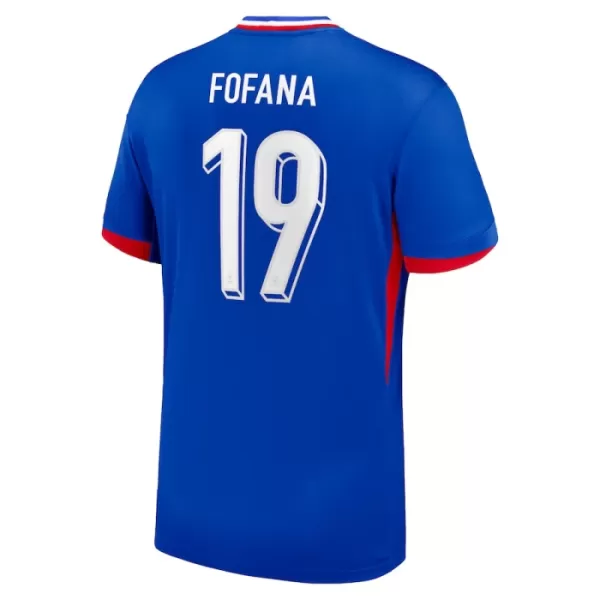 Camisolas França Fofana 19 Equipamento Principal Euro 2024