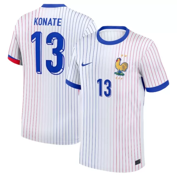 Camisolas França Konate 13 Equipamento Alternativo Euro 2024