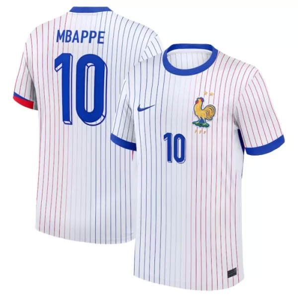 Camisolas França Kylian Mbappé 10 Equipamento Alternativo Euro 2024