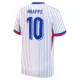 Camisolas França Kylian Mbappé 10 Equipamento Alternativo Euro 2024