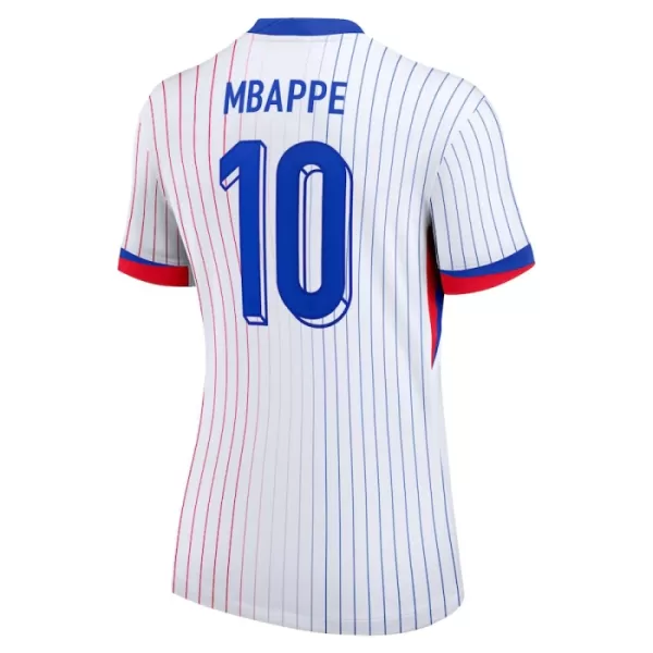 Camisolas França Kylian Mbappé 10 Mulher Equipamento Alternativo Euro 2024