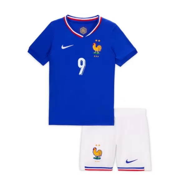 Camisolas França Olivier Giroud 9 Criança Equipamento Principal Euro 2024