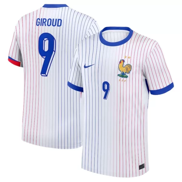 Camisolas França Olivier Giroud 9 Equipamento Alternativo Euro 2024