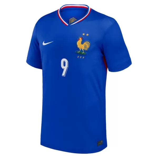 Camisolas França Olivier Giroud 9 Equipamento Principal Euro 2024