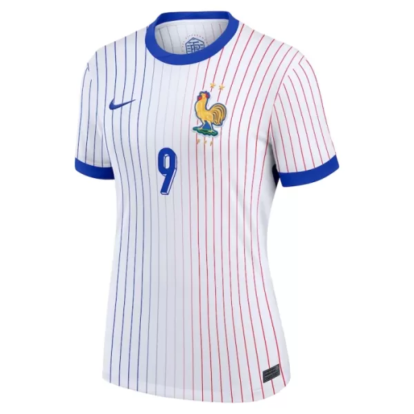 Camisolas França Olivier Giroud 9 Mulher Equipamento Alternativo Euro 2024