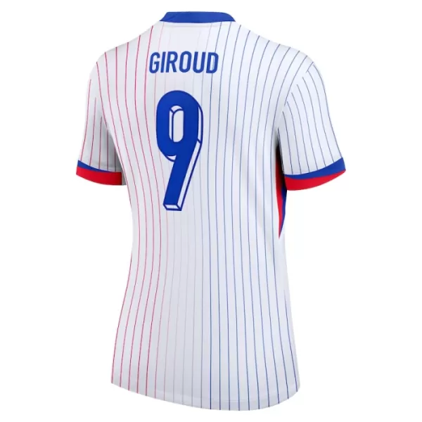 Camisolas França Olivier Giroud 9 Mulher Equipamento Alternativo Euro 2024