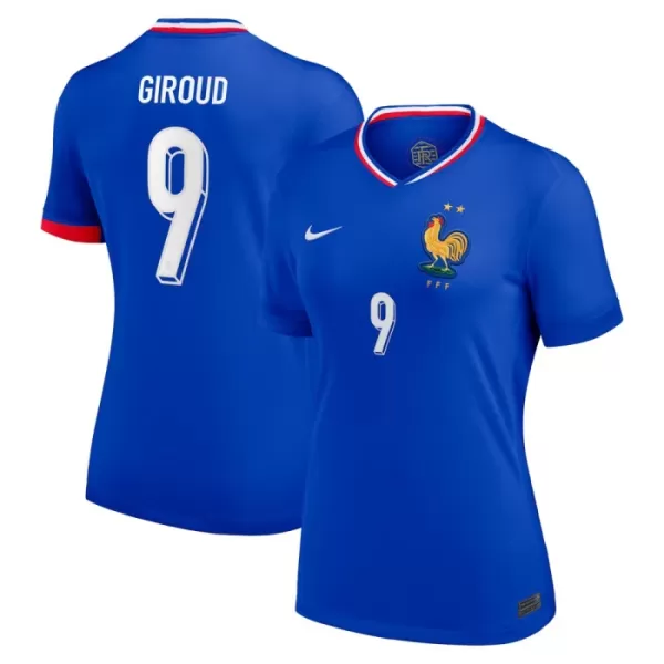 Camisolas França Olivier Giroud 9 Mulher Equipamento Principal Euro 2024