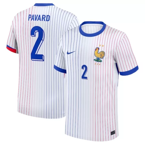 Camisolas França Pavard 2 Equipamento Alternativo Euro 2024