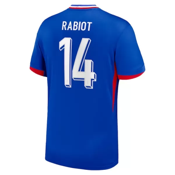 Camisolas França Rabiot 14 Equipamento Principal Euro 2024