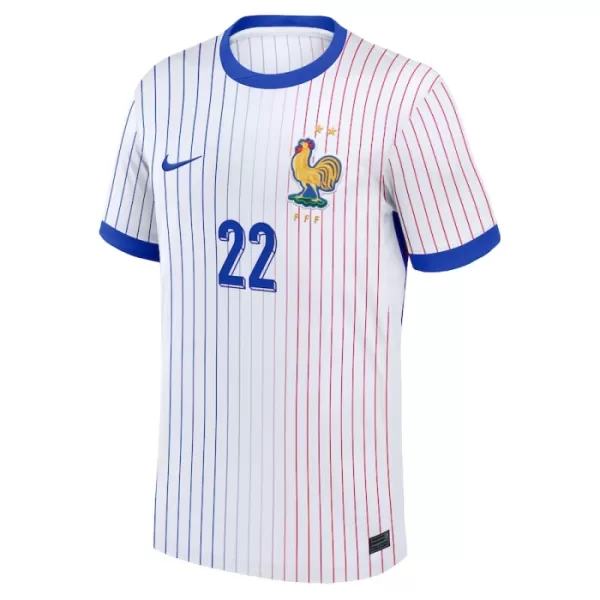 Camisolas França Theo Hernández 22 Equipamento Alternativo Euro 2024