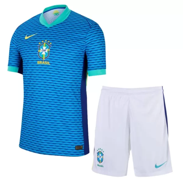 Camisolas Brasil Criança Equipamento Alternativo 2024