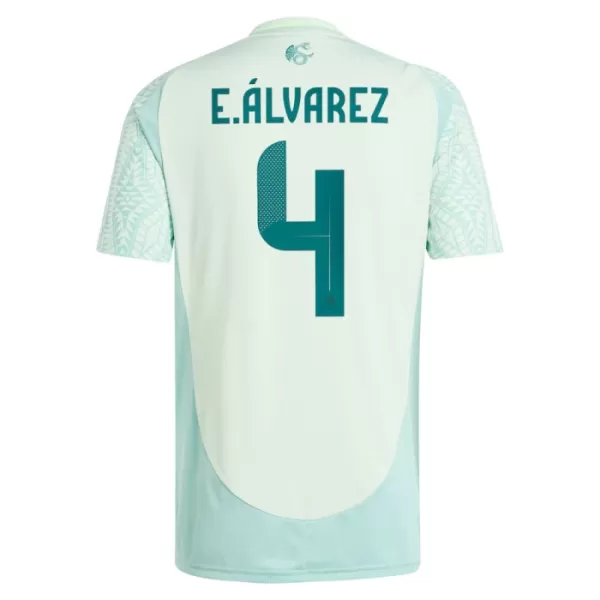 Camisolas México Edson Alvarez 4 Equipamento Alternativo 2024