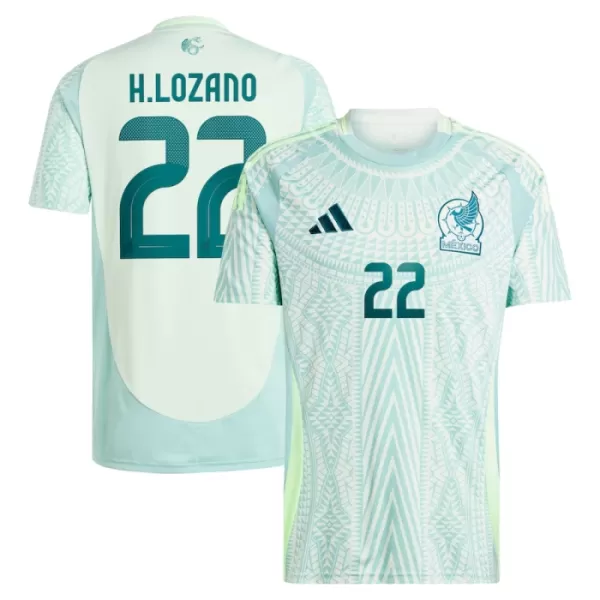 Camisolas México Hirving Lozano 22 Equipamento Alternativo 2024